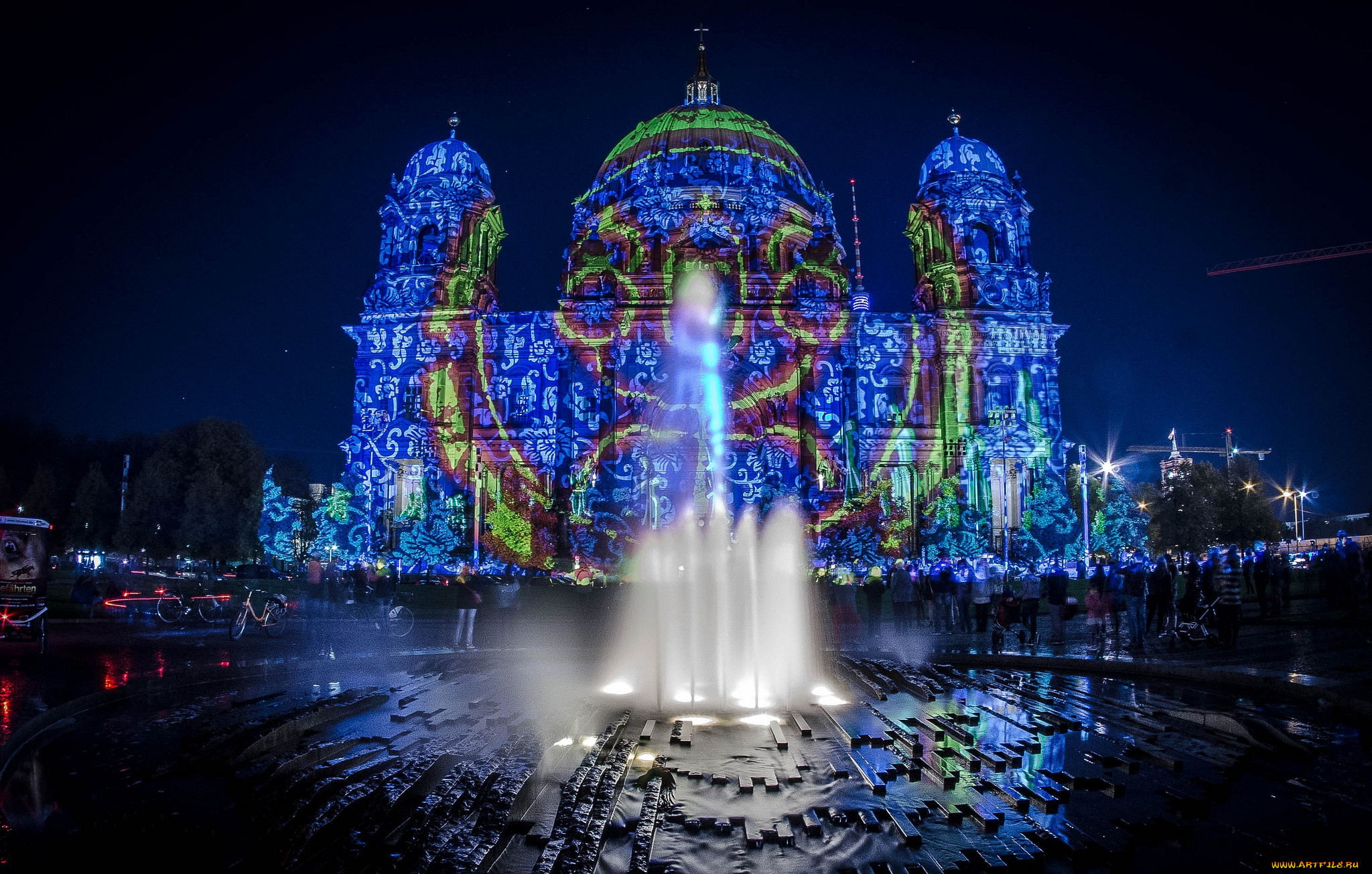 berlin festival of lights,  berliner dom, ,  , , , , 